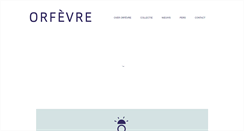 Desktop Screenshot of orfevre.nl